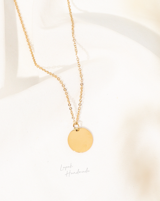 Coin Necklace in Gold